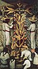 Diego Rivera Corn Festival, (La Fiesta del Maiz) painting